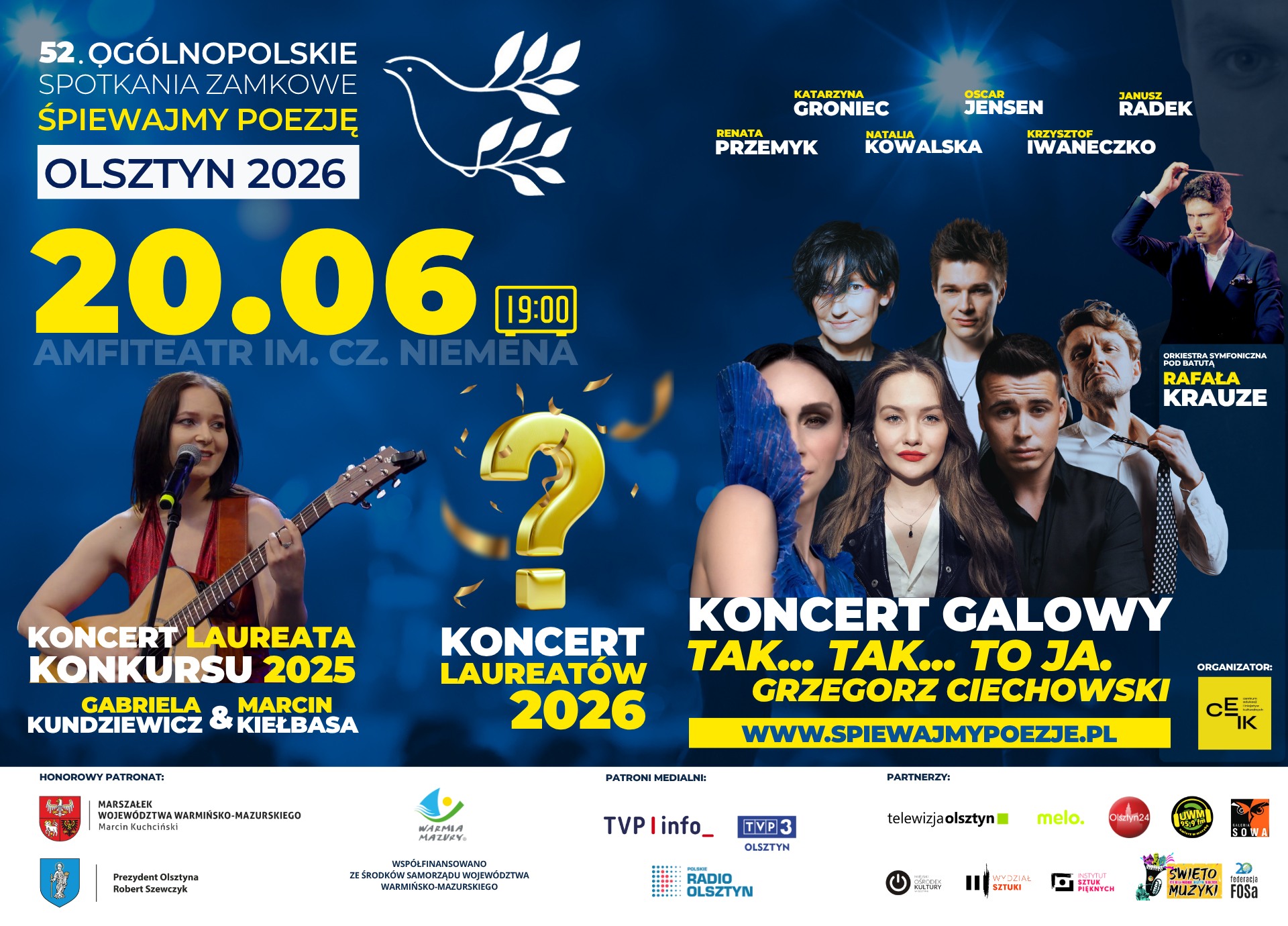  20.06.2026 - Koncert finałowy oraz Koncert Galowy 52.OSZ 